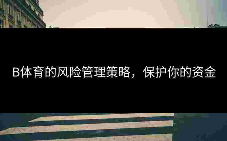 B体育的风险管理策略,保护你的资金 B体育的风险管理策略,保护你的资金